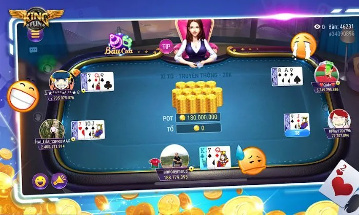 Xì Tố Kingfun Kinh nghiệm chơi Xì Tố Kingfun đánh bại mọi đối thủ